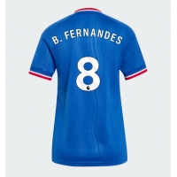 Dres Manchester United Bruno Fernandes #8 Preč pre Ženy 2026-27 Krátky Rukáv